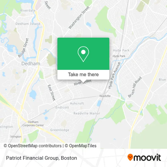 Patriot Financial Group map