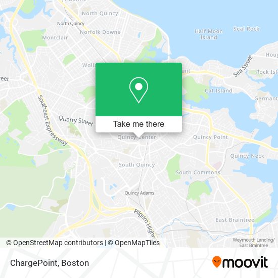 ChargePoint map