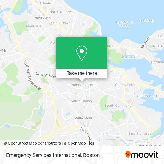 Mapa de Emergency Services International
