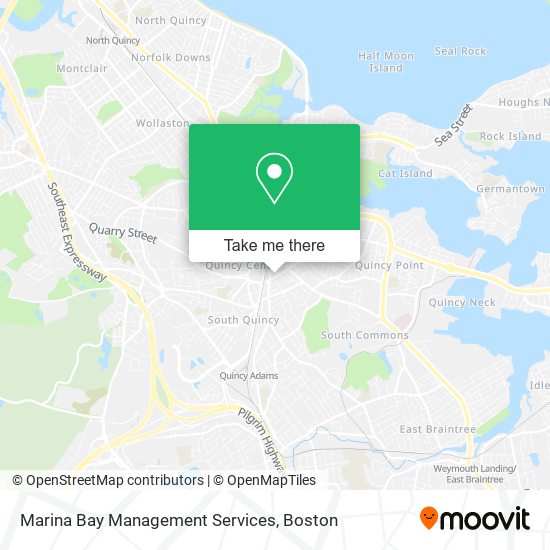 Marina Bay Management Services map