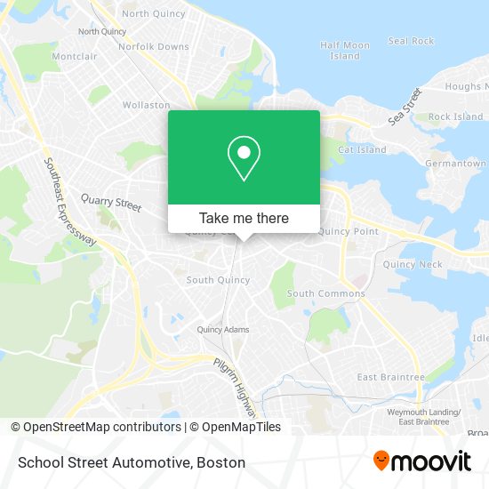 School Street Automotive map