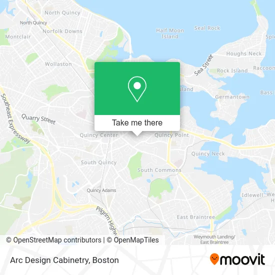 Arc Design Cabinetry map