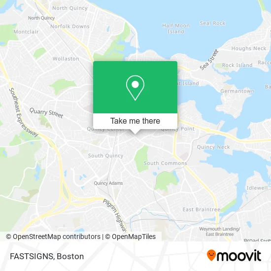 FASTSIGNS map