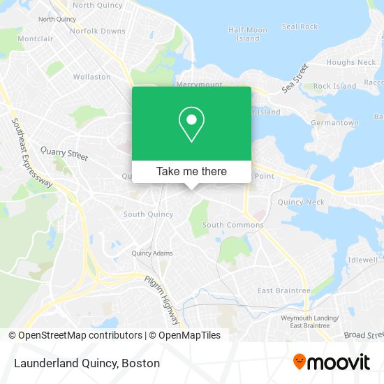 Mapa de Launderland Quincy