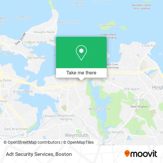 Adt Security Services map