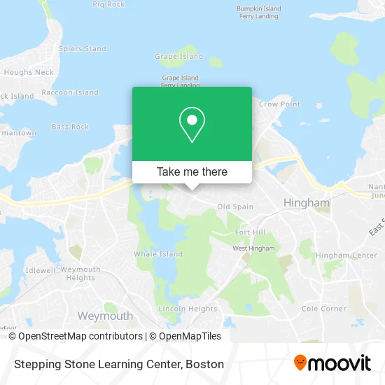 Mapa de Stepping Stone Learning Center