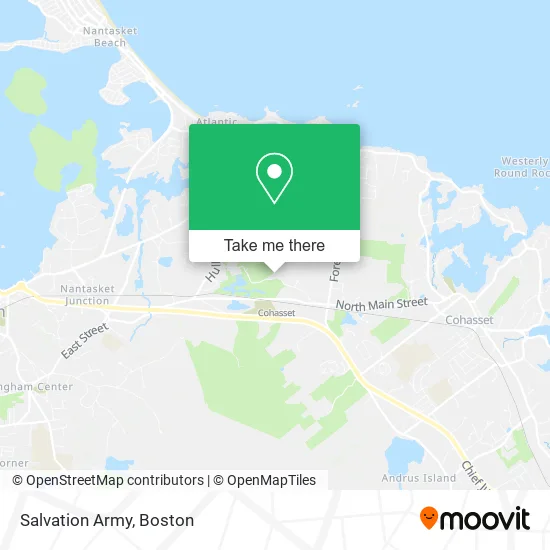 Salvation Army map