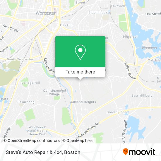 Mapa de Steve's Auto Repair & 4x4