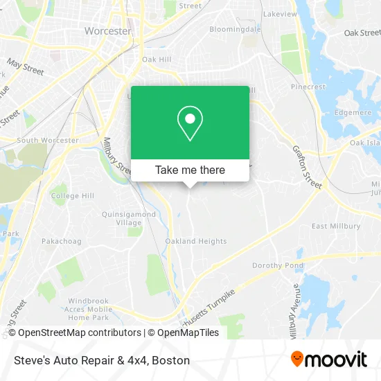Mapa de Steve's Auto Repair & 4x4