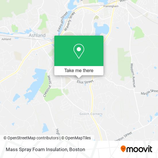 Mapa de Mass Spray Foam Insulation