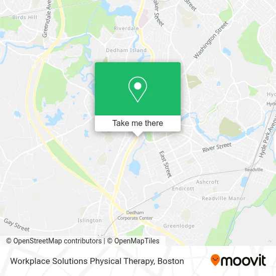 Workplace Solutions Physical Therapy map