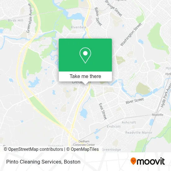 Pinto Cleaning Services map