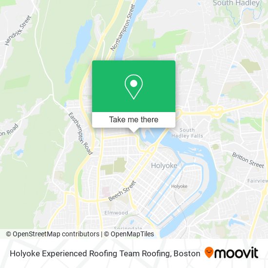 Mapa de Holyoke Experienced Roofing Team Roofing