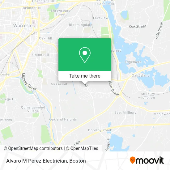 Alvaro M Perez Electrician map