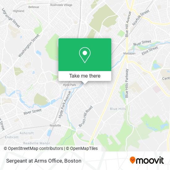 Mapa de Sergeant at Arms Office