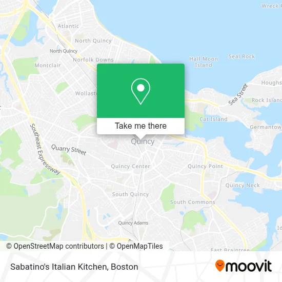 Sabatino's Italian Kitchen map