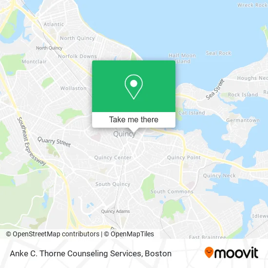 Mapa de Anke C. Thorne Counseling Services