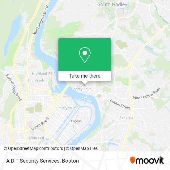 A D T Security Services map