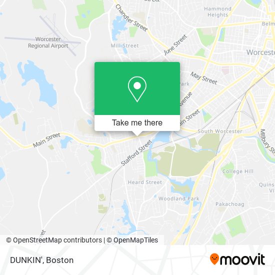 DUNKIN' map