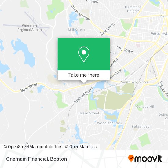 Mapa de Onemain Financial