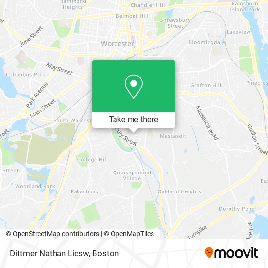 Mapa de Dittmer Nathan Licsw