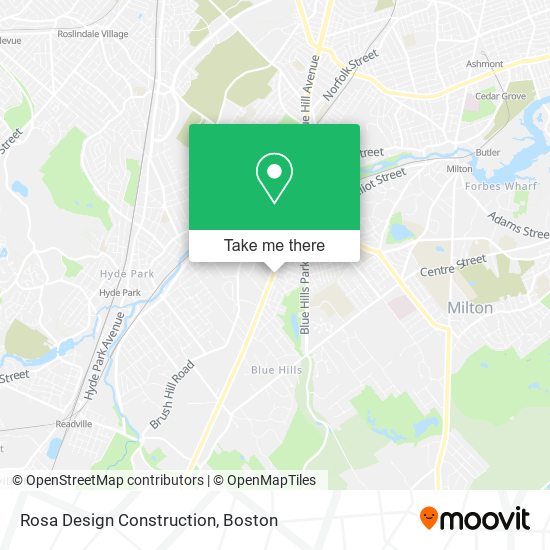 Rosa Design Construction map