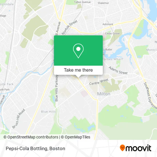Mapa de Pepsi-Cola Bottling