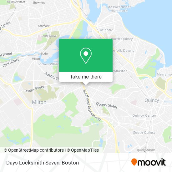 Mapa de Days Locksmith Seven