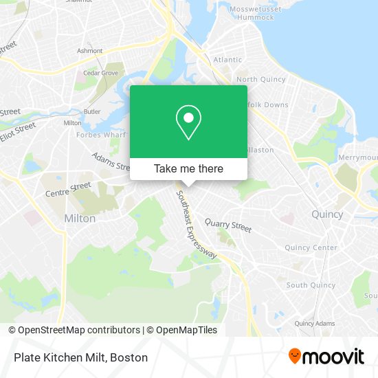 Mapa de Plate Kitchen Milt