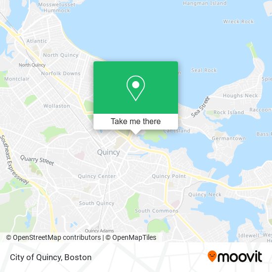 Mapa de City of Quincy