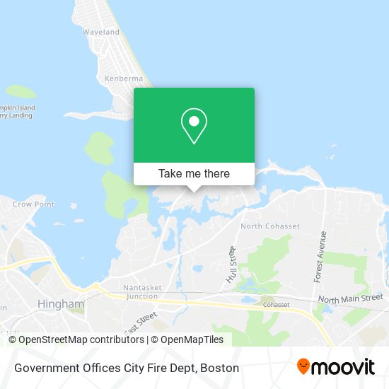 Government Offices City Fire Dept map