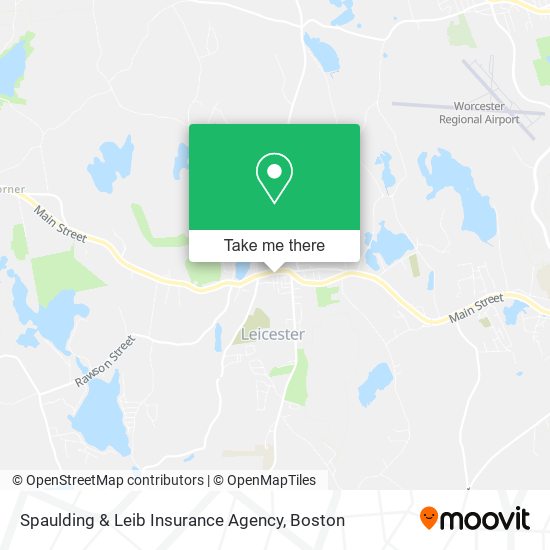 Spaulding & Leib Insurance Agency map