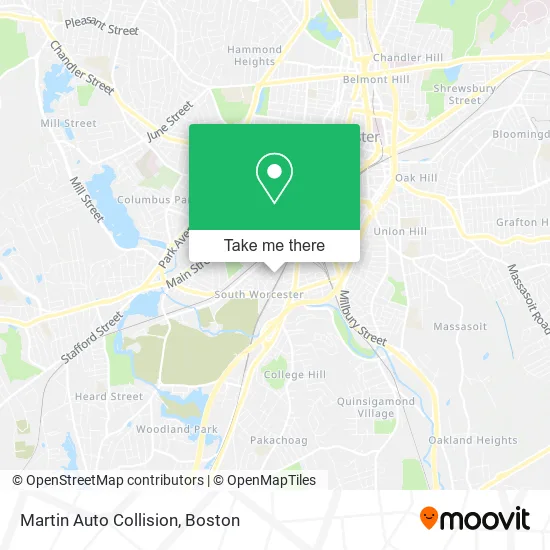 Martin Auto Collision map