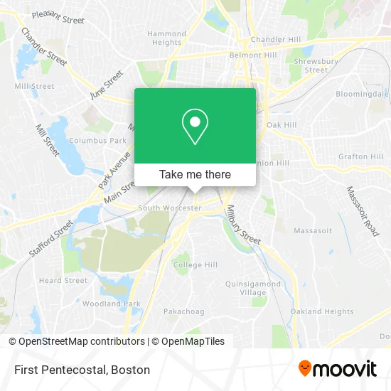 Mapa de First Pentecostal