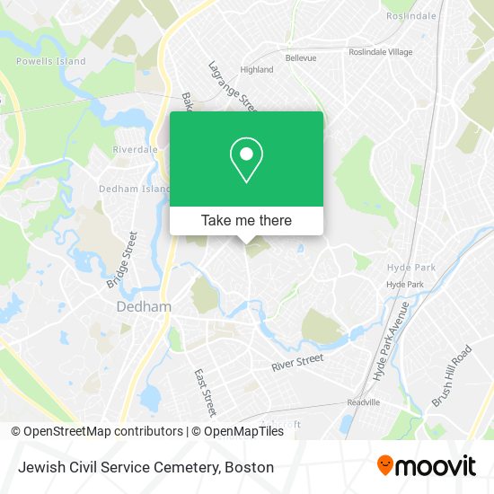 Mapa de Jewish Civil Service Cemetery