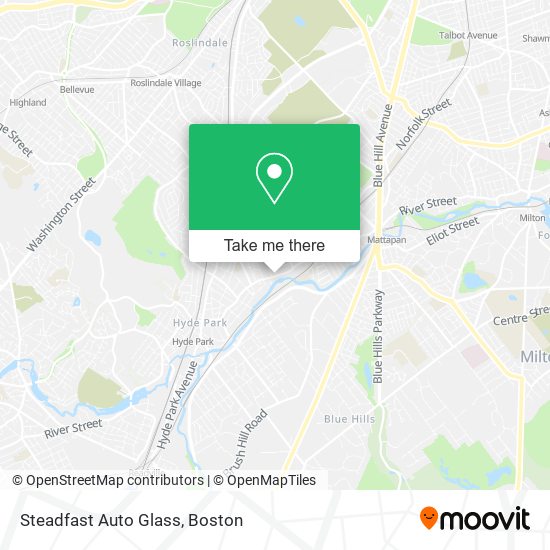 Steadfast Auto Glass map