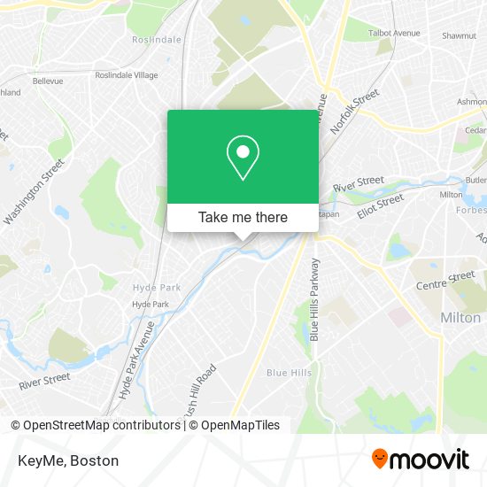 KeyMe map