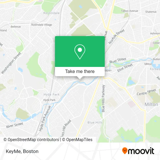 KeyMe map