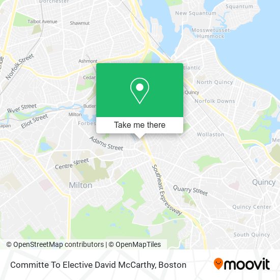 Committe To Elective David McCarthy map