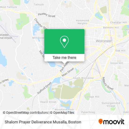 Shalom Prayer Deliverance Musalla map