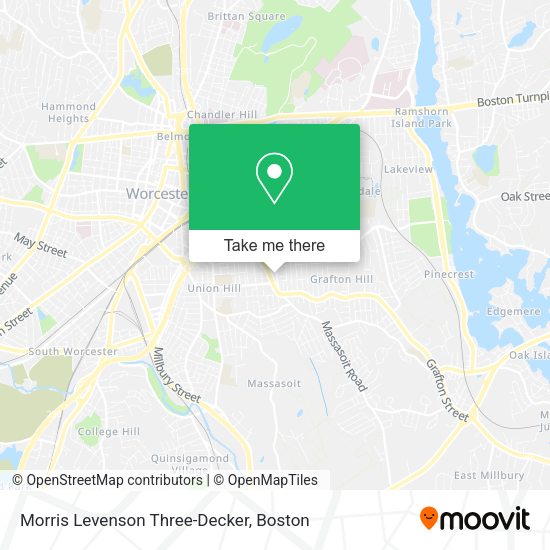 Morris Levenson Three-Decker map