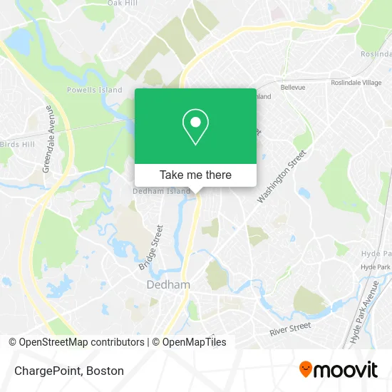 ChargePoint map