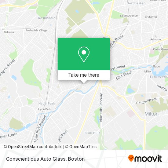 Conscientious Auto Glass map