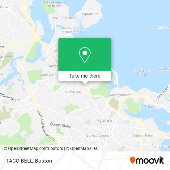 TACO BELL map