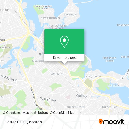 Mapa de Cotter Paul F