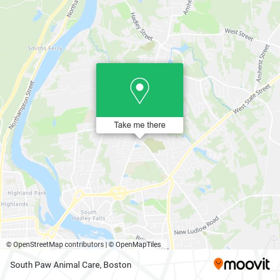 Mapa de South Paw Animal Care