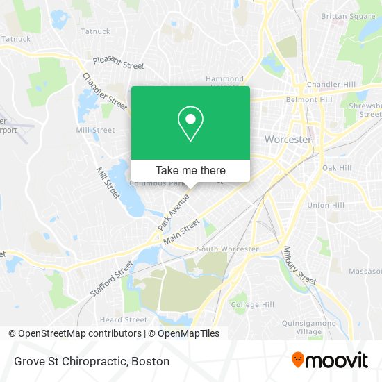 Mapa de Grove St Chiropractic