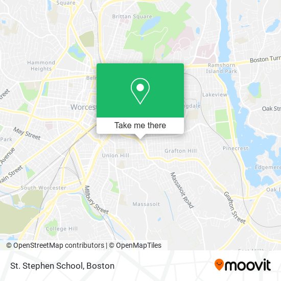 Mapa de St. Stephen School