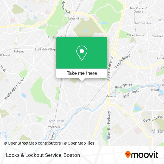 Locks & Lockout Service map