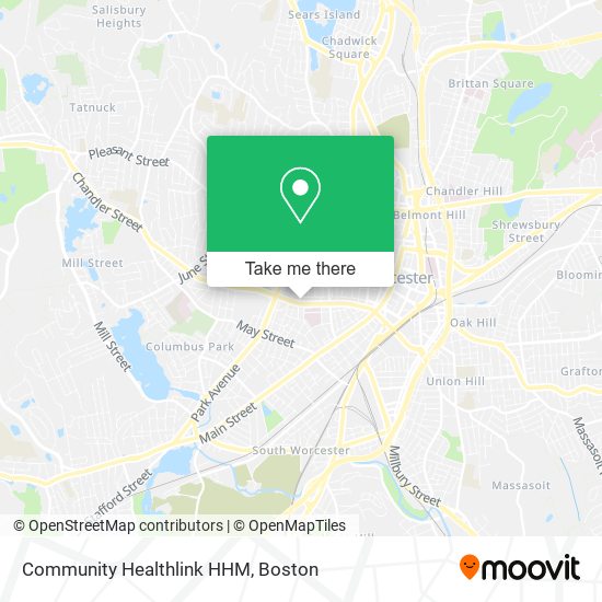 Community Healthlink HHM map